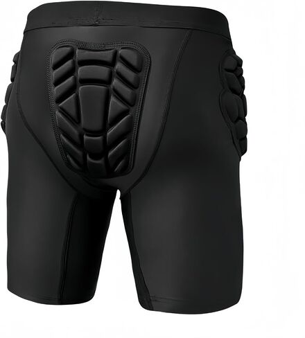 Padded Shirt Compression Shorts & Soft Shell Rugby Helmet with Chest, Rib, Shoulder, Head ,Back Protector in Kuwait