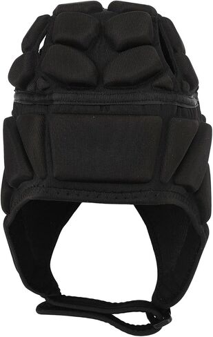 banapoy Rugby Protective Helmet, EVA Sponge Padded Head Protector with Breathable OK Cloth Neoprene for Football Goalkeeper Cycling Roller Skating in Kuwait