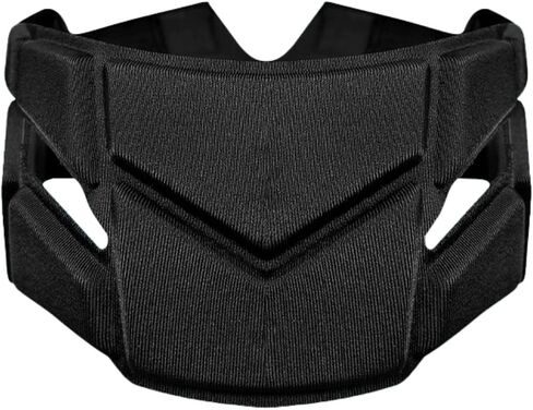Goalkeeper Headgear for Soccer Rugby Baseball, EVA Protective Helmet with Sponge Padding, X-Shape Strap, Black, 11.2 x 5.2 x 1.4 in in Kuwait