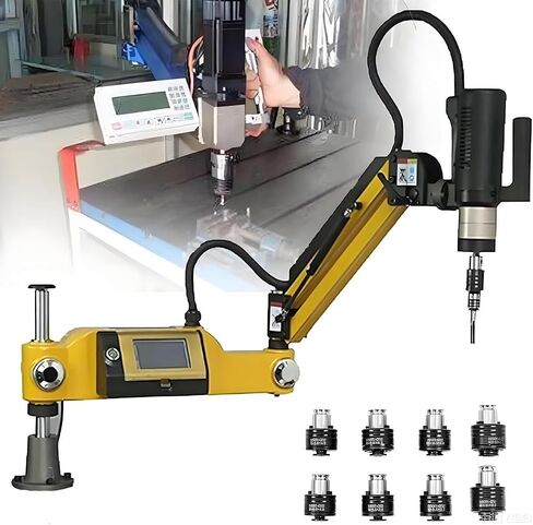 Electric Tapping Machine,Electric Tapping Arm with 312rpm,1000mm Flexible Tapping Arm, Drilling Tapping Machine in Kuwait
