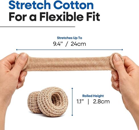 75 Pack Cotton Finger Cots, Finger Protectors for Cuts, Breathable Finger Covers for Wound Care, Thumb Cots, Stretchy Finger Sleeves for Gardening, Work, Fitness, One Size (Beige, Fits Most) in Saudi Arabia