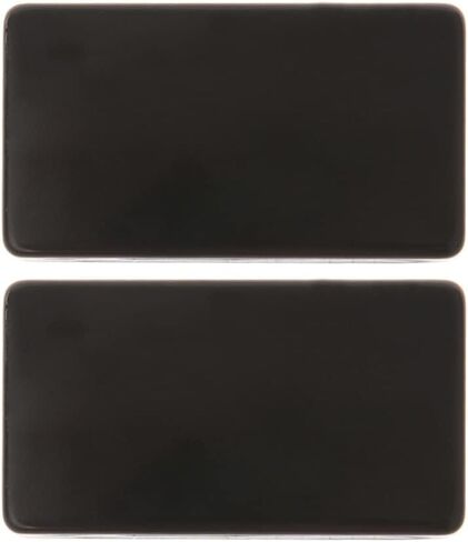 2pcs Sealed Humbucker Guitar Pickup Covers Humbucker Pickup Cover No Holes Chrome in Kuwait