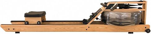 آلة التجديف WaterRower Lite Oak مع شاشة S4 | الولايات المتحدة الأمريكية صنعت مجداف الماء | آلة الصف Erg الأصلية المصنوعة يدويًا للاستخدام المنزلي وصالة الألعاب الرياضية in Kuwait