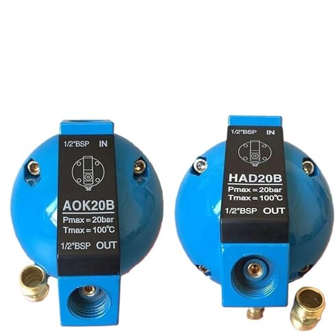 1 قطعة HAD20B الهواء المضغوط السيارات تعويم استنزاف صمام 1/2 ''BSPT 400L/M AOK20B التلقائي استنزاف تصفية ضاغط الهواء (AOK20B) in Kuwait