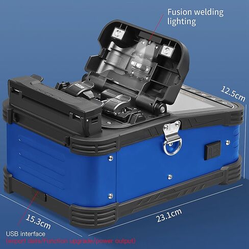 Fiber Splicer Automatic 5in LCD FTTH Fiber Splicing Kit (US Plug AC100-240V) in Kuwait