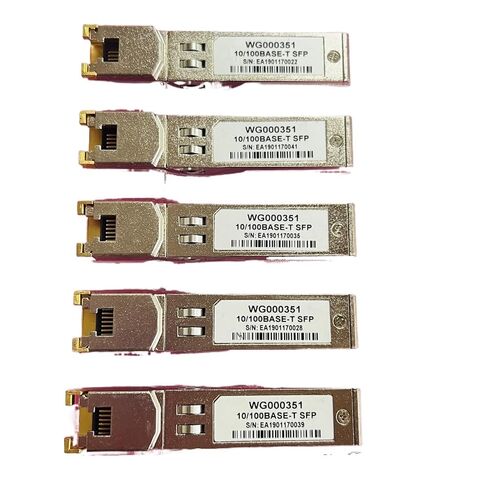 الوحدة البصرية WG000351 100M 155M SFP وحدة المنفذ الكهربائي 10 / 100Base-T RJ45 Interface in Kuwait