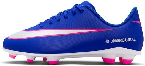 حذاء كرة القدم جونيور Mercurial Vapor 16 Club Little/Big للأطفال متعدد الملاعب من Nike (أزرق/أبيض) in Kuwait