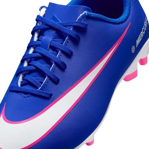 حذاء كرة القدم جونيور Mercurial Vapor 16 Club Little/Big للأطفال متعدد الملاعب من Nike (أزرق/أبيض) in Kuwait