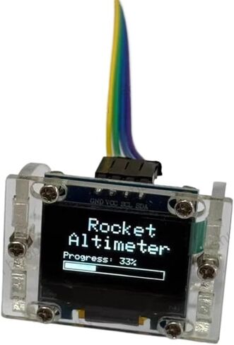 RC Model Rocket Altimeter Barometer with Pressure Temperature Humidity Monitoring Real-time Altitude Display Type-C Powered in Kuwait