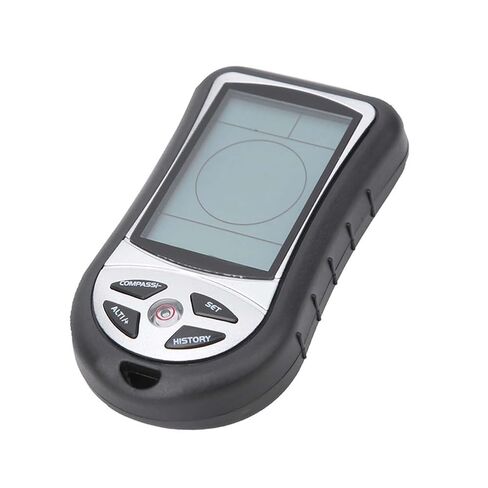 Keenso Digital Altimeter, ABS Handheld Barometer Compass Thermometer, 2300 to 29500FT Altitude Range, 300 to 1100mbar, for Hiking Camping Trekking Outdoor Navigation in Kuwait