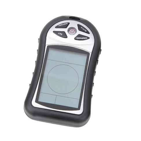 Keenso Digital Altimeter, ABS Handheld Barometer Compass Thermometer, 2300 to 29500FT Altitude Range, 300 to 1100mbar, for Hiking Camping Trekking Outdoor Navigation in Kuwait