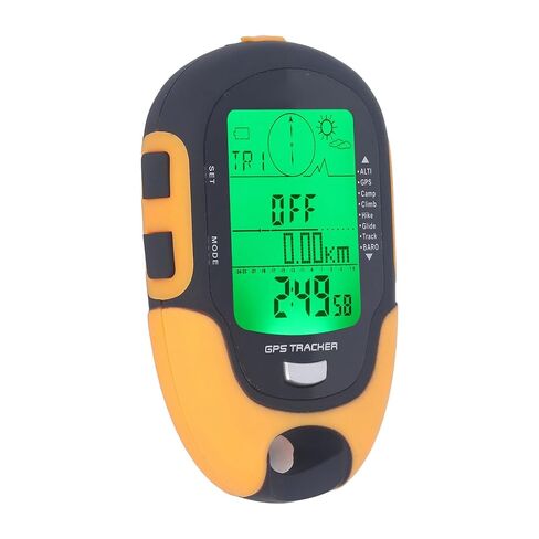 Yctze GPS مقياس الارتفاع بارومتر بوصلة ميزان الحرارة الرطوبة مع جهاز استشعار للتخييم في الهواء الطلق المشي لمسافات طويلة وتسلق الجبال in Kuwait