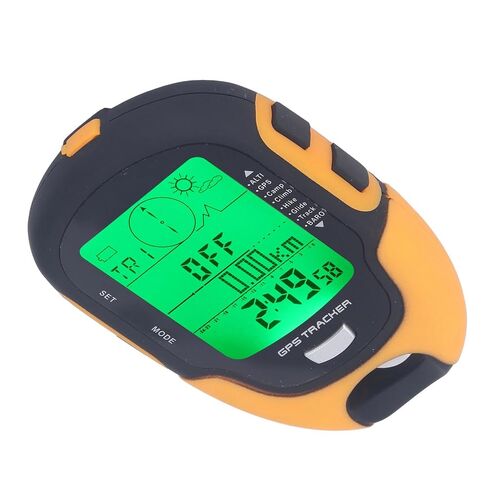 Yctze GPS مقياس الارتفاع بارومتر بوصلة ميزان الحرارة الرطوبة مع جهاز استشعار للتخييم في الهواء الطلق المشي لمسافات طويلة وتسلق الجبال in Kuwait