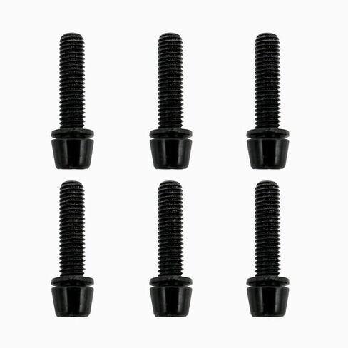 6 قطعة M5x18mm مسامير جذع الدراجة ألين-مسامير رأس سداسية لدراجة BMX الجبلية الطريق دراجة جبلية قابلة للطي/شوكة/المقود in Kuwait