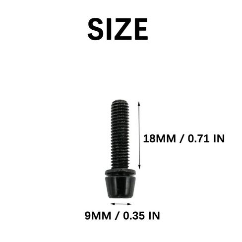 6 قطعة M5x18mm مسامير جذع الدراجة ألين-مسامير رأس سداسية لدراجة BMX الجبلية الطريق دراجة جبلية قابلة للطي/شوكة/المقود in Kuwait