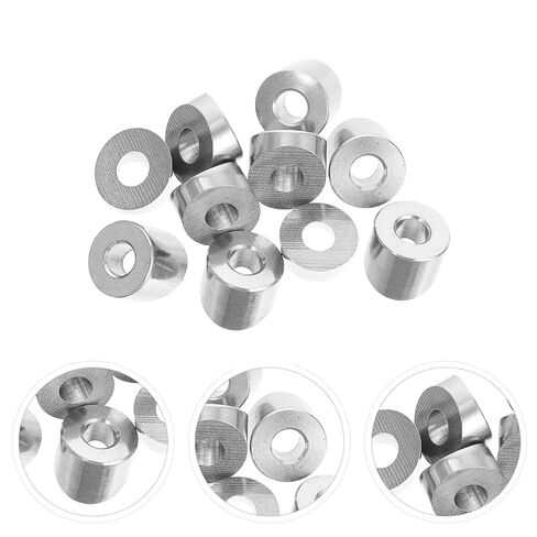 GALPADA 10Pcs Stainless Steel Wire Beveled Washers 30-Degree Cable Angle Washers for Deck Cable Railing Kits, Industrial Fasteners Compatible 1/4 Inch Wire Rope in Kuwait
