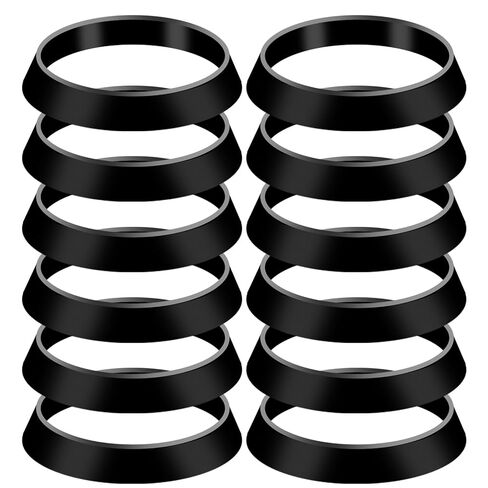 12pcs Cone Seal Ring Silicone Washer, Good Sealing Washer for 1 1/2 Inch Pipe, Rubber Gasket Washers for Sink Drains, Outdoor Water Pipes in Kuwait