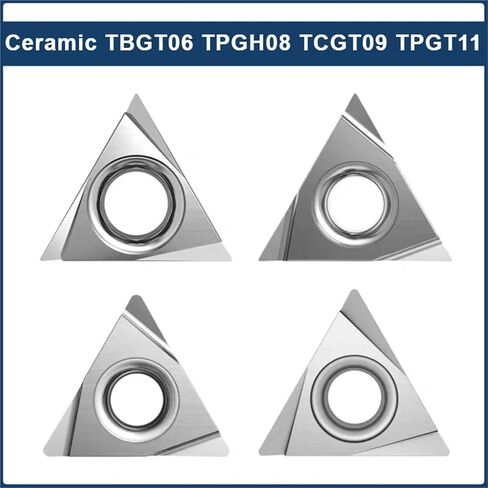 10PCS Metal Ceramic Blade TBGT06 TPGH08 TCGT11 TPGT09 High Gloss Triangular Milling Cutter(TPGT110302L-W) in Kuwait