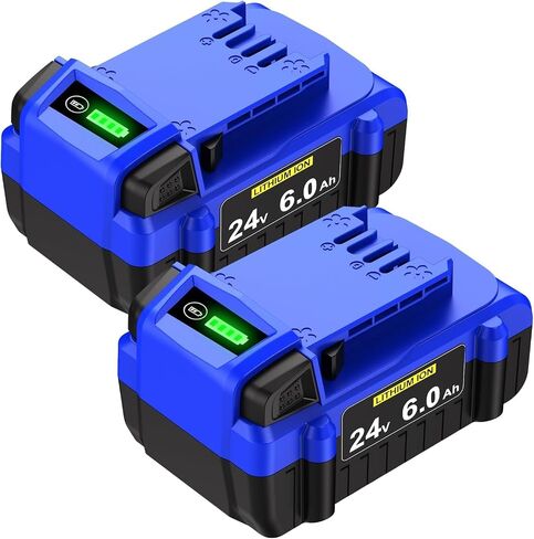 EOTTK 6.0Ah Replacement for Kobalt 24V Battery KB624-03 KB524-03 KB424-03 Compatible with Kobalt 24 Volt Max Lithium Ion Battery in Saudi Arabia