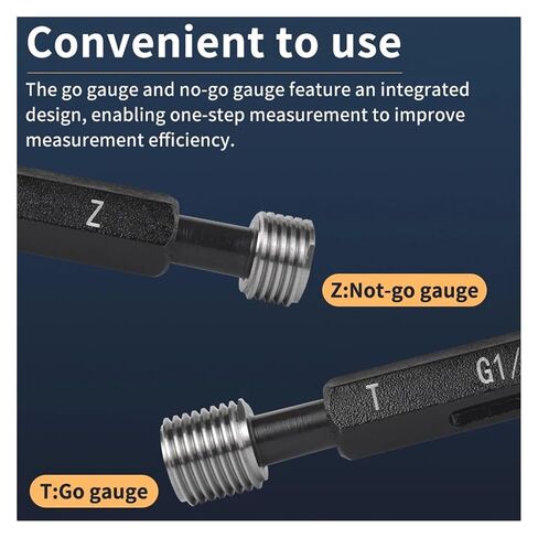 1 قطعة G تفتق الأنابيب الموضوع التوصيل/أداة قياس الحلقة (مقياس حلقة الخيط ، G1I16) in Kuwait