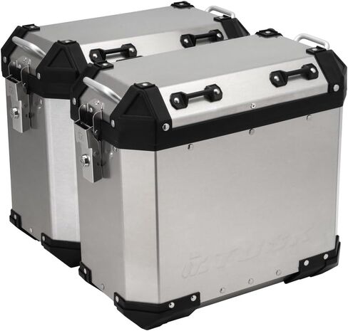 TUSK Frontier Aluminum Panniers 38 Liter (Black) in Kuwait
