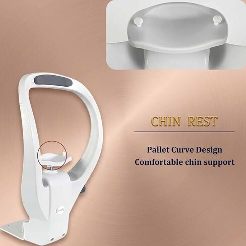 Optometry Equipment Accessories Support, Chin Rest Forehead Support Optometry Accessories with Lifting Distance 0-40mm Adjustable, Arc-Shaped Design, for Optical Shops, Vision Care Center in Kuwait