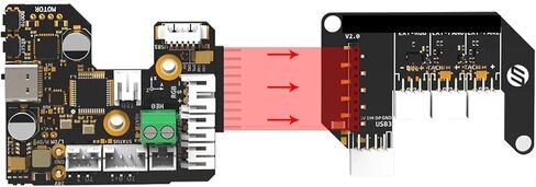 SB لـ combo V2 StealthBurner CAN ولوحة الأدوات على متن TMC2209 مع لوحة مساعدة لـ voron SB Hotend in Kuwait