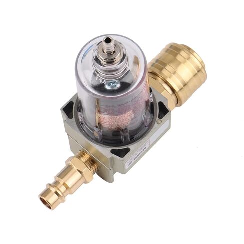 1pcs Oil Water Separator Filter Compressed Air Filter Including 1/4 Inch Quick Coupling for The Compressor Tool in Kuwait