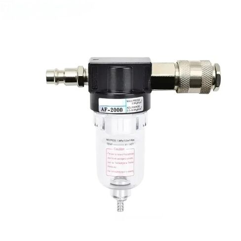 1pcs AF2000 Processor Fiber Filter Air Pump Filter Oil and Water Separator Pneumatic Components Air Compressor(PC 8mm Fitting) in Kuwait