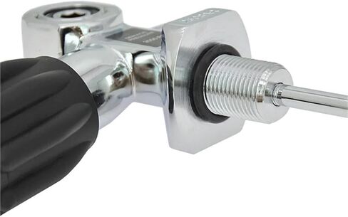 X08A 3000Psi 250Bar M18x1.5 صمام خزان DIN/YOKE للغوص والغطس in Kuwait
