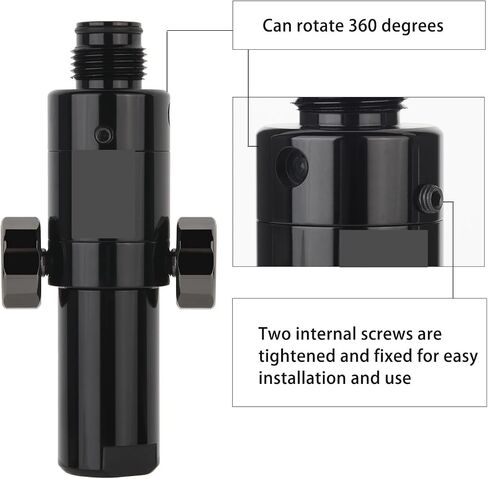Diving valve double gauge barostat switch CO2 accessories inflation pressure G1/2-14 in Kuwait