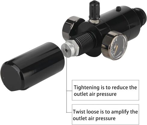 Diving valve double gauge barostat switch CO2 accessories inflation pressure G1/2-14 in Kuwait