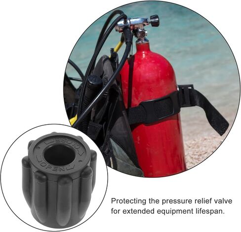 Mikikit Compact Wear-resistant Scuba Tank Valve Part Replacement with Nbr Material for Diving Tank Cylinder Practical Scuba Diving Valve Core Maintenance and Repair in Kuwait