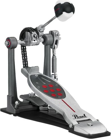 Pearl Eliminator Double Bass Drum Pedal Chain Drive الذكرى السنوية الخامسة والعشرون باللون الأسود in Kuwait
