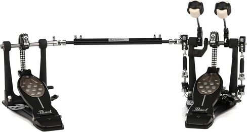 Pearl Eliminator Double Bass Drum Pedal Chain Drive الذكرى السنوية الخامسة والعشرون باللون الأسود in Kuwait