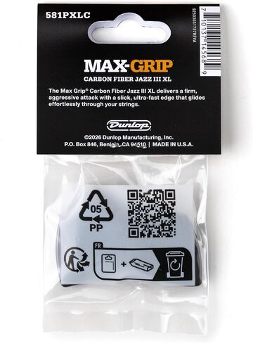 Max-Grip® Jazz III XL من ألياف الكربون مقاس 1.38 مم - 6 عبوات in Kuwait
