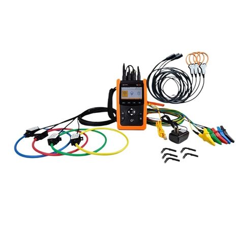 Power Quality Analyzer, Photovoltaic Three-Phase Power Quality Analyzer, Solar Monitoring Meter, Bidirectional Metering(Host 100mm coil20 600A) in Kuwait