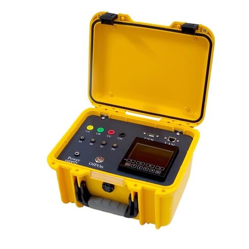 Power Quality Analyzer, Portable Three Phase Power Quality Analyzer Rogowski Coil Data Logger MQ41 Handheld Electric Energy AnalyzerAR in Kuwait