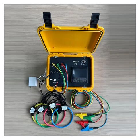 Power Quality Analyzer, Portable Three Phase Power Quality Analyzer Rogowski Coil Data Logger MQ41 Handheld Electric Energy AnalyzerAR in Kuwait