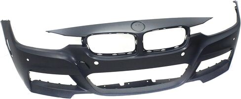 Garage-Pro Front Bumper Cover Comptible with BMW 320i 2013-2018, BMW 320i xDrive 2013-2018, Primed, With tow hook hole, With Fog Light Holes, PDC Sensor in Saudi Arabia