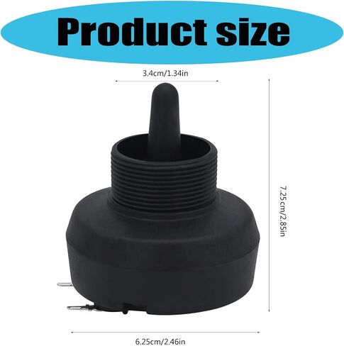2PCS Piezo Speaker Tweeter Driver Piezo Electric Driver Head Ceramic Buzzer Triple Square Sound Speaker Accessories Travel Sound in Kuwait
