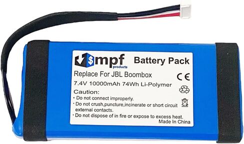 10000mAh GSP0931134 01 Battery Replacement Compatible with JBL Boombox Waterproof Portable Bluetooth Speaker in Kuwait