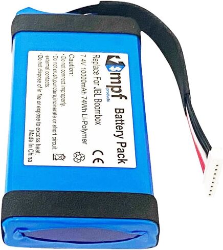 10000mAh GSP0931134 01 Battery Replacement Compatible with JBL Boombox Waterproof Portable Bluetooth Speaker in Kuwait