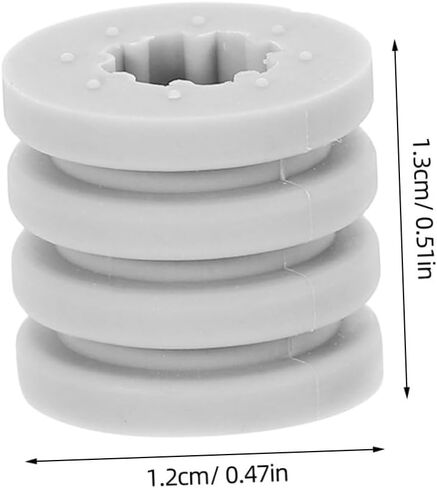 20pcs Anti-Vibration Silicone Pads Shock Absorbing Cushions for Circuit Boards and Hard Drives Sturdy Vibration Isolation Mat for Electronics and Audio Equipment in Saudi Arabia