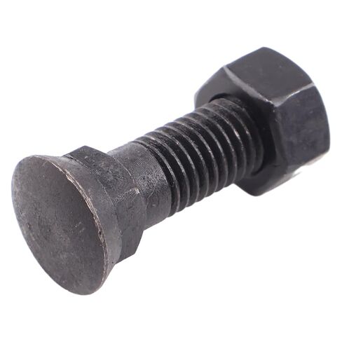 8X Cutting Edge Plow Blades Bolts Nut Kit 5/8"-11UNC 2-1/4" Compatible with Snow Plow Tractor Attachment Construction Machinery Replace for Hillman 260123 Tractor Cutting Edge Bolts in Kuwait
