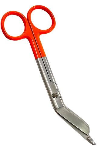 Premium 1 Pcs German Lister Bandage Nurse Scissors 5.5" Orange in Kuwait