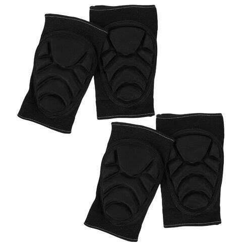 Mikinona 2 Pairs Thickened Cushioning Knee Pads for Sports Exercise and Outdoor Activities, Anti-collision Knee Guards with Sturdy Polyester Yarn and Eva High Foaming Material, for Soccer in Kuwait