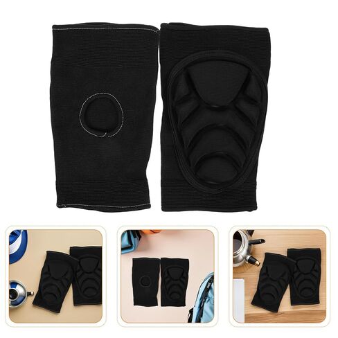 Mikinona 2 Pairs Thickened Cushioning Knee Pads for Sports Exercise and Outdoor Activities, Anti-collision Knee Guards with Sturdy Polyester Yarn and Eva High Foaming Material, for Soccer in Kuwait