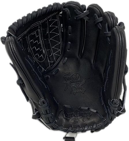 Rawlings Heart of The Hide PRO1000 أسود 12 بوصة مفصل عمودي سلة البيسبول قفاز بيسبول لليد اليمنى in Kuwait