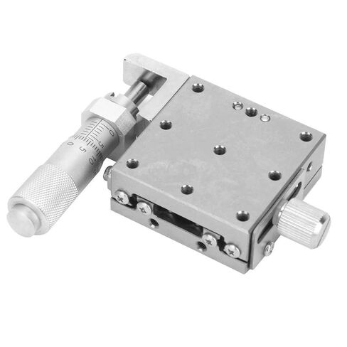 SPXSG40 X Axes Sliding Stage Manual Fine Tuning Trimming Platform Linear Stage Sliding Table for Laboratory Precision Testing and Mechanical Equipment Stainless Steel 40 x 40mm in Kuwait
